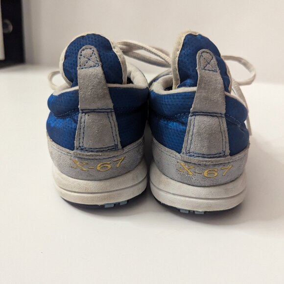GREAT CONDITION Blue EUC Polo Sport X-67 sneakers Women's Size 6.5 - Picture 8 of 15